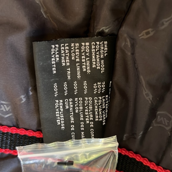 Andrew Marc Italian Soft Wool Peak Pea Coat. NWT - Picture 14 of 16